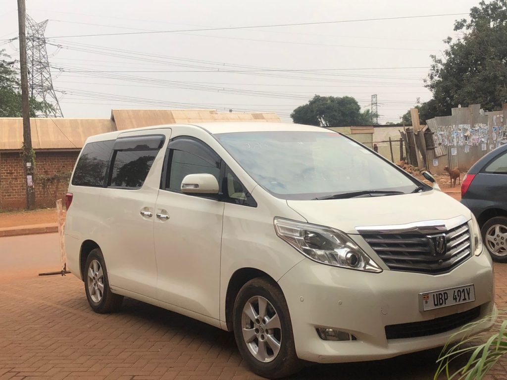 Rent a Toyota Alphard in Kampala